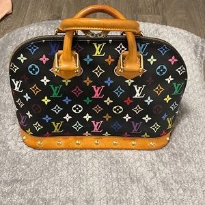 Lv purse multicolor